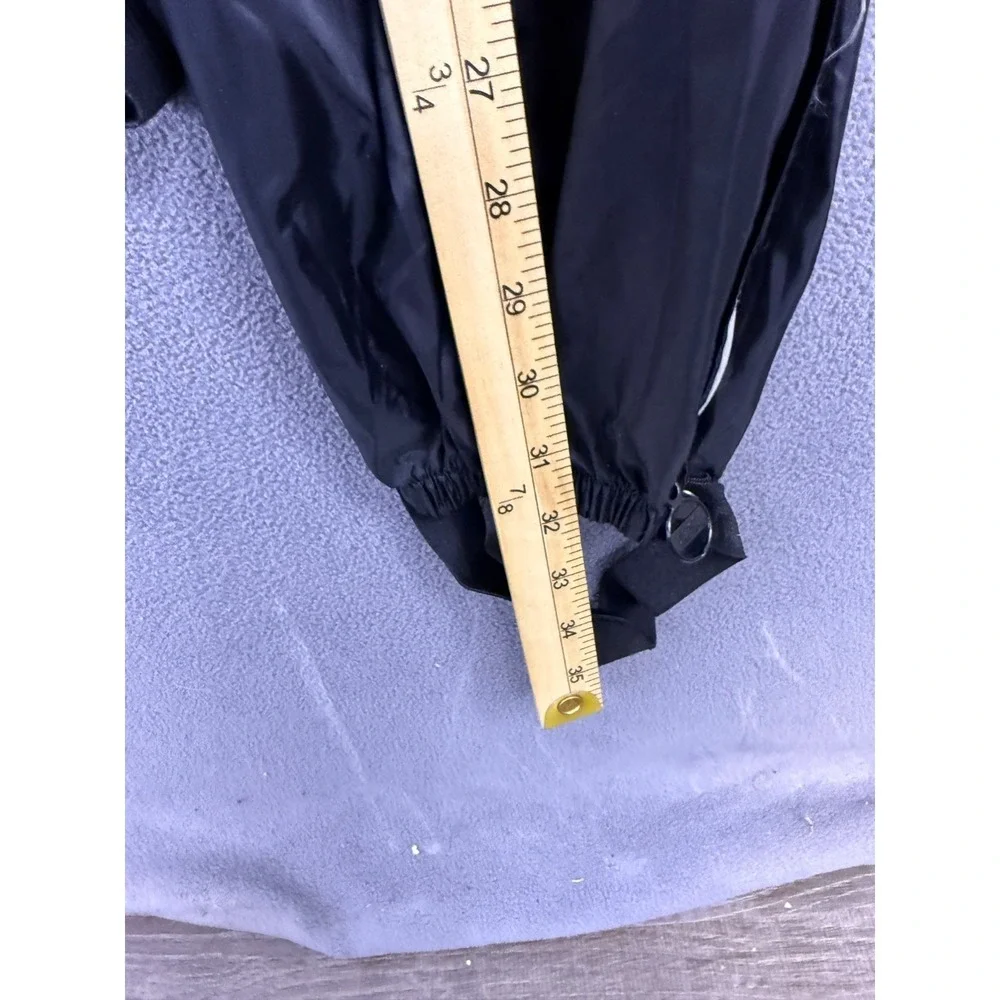 Tourmaster‎ Motorcycle Rain Pants Men's M Black Lightweight Windbreaker Cargo